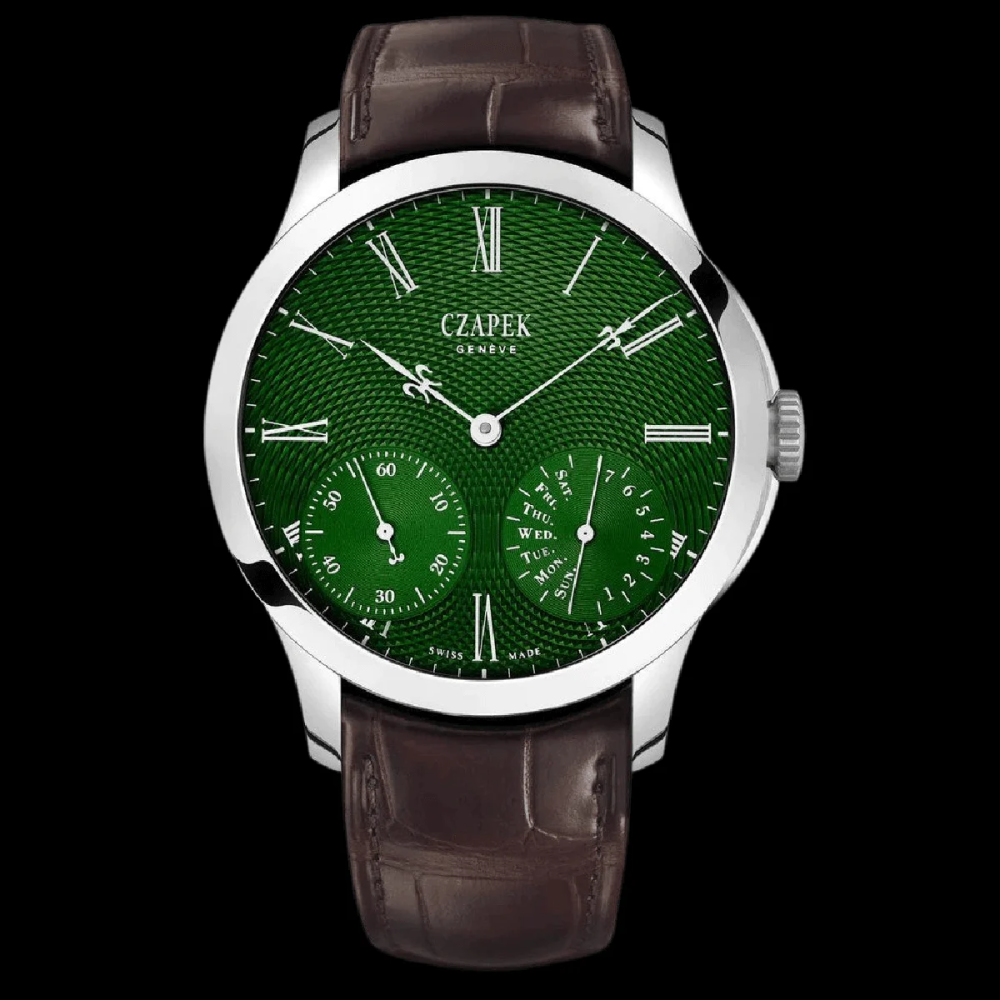 Czapek Quai des Bergues Emerald Green