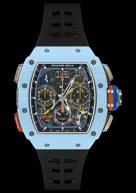 Richard Mille RM 65 01 Split Seconds Chronograph Blue Quartz TPT